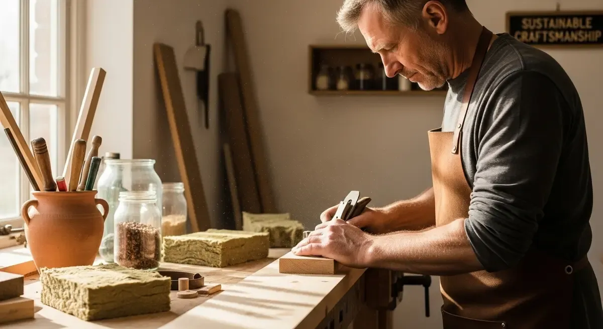 Nachhaltigkeit im handwerk materialien und methoden